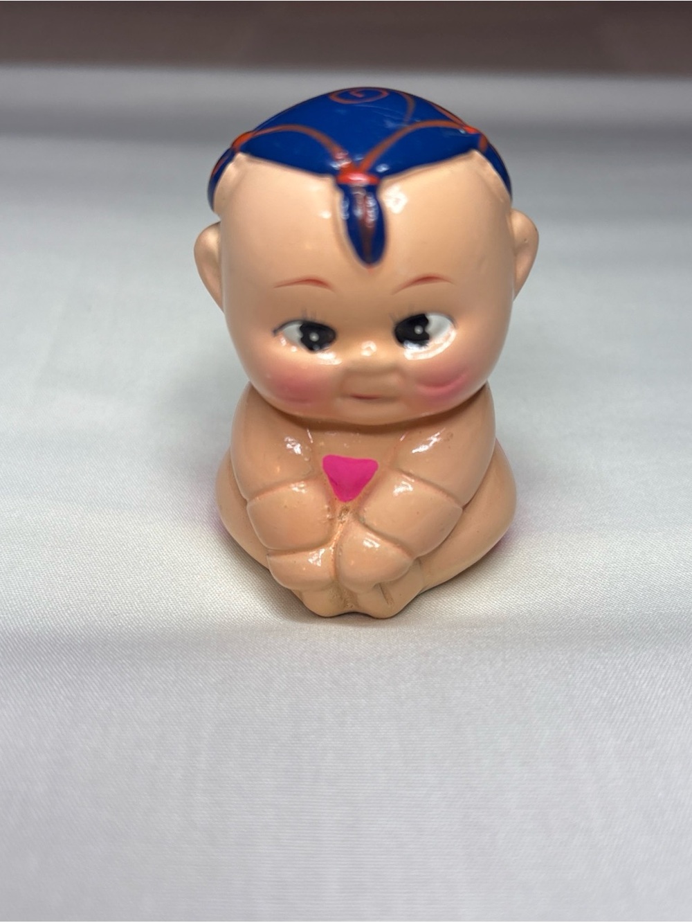 Vintage ** KEWPIE DOLL** Pencil Sharpener 2" TALL Bare Baby